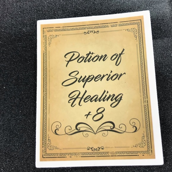 Superior Healing Potion Witchy Sorceress Supreme Potion B0ttle Label Sticker - Picture 4 of 7